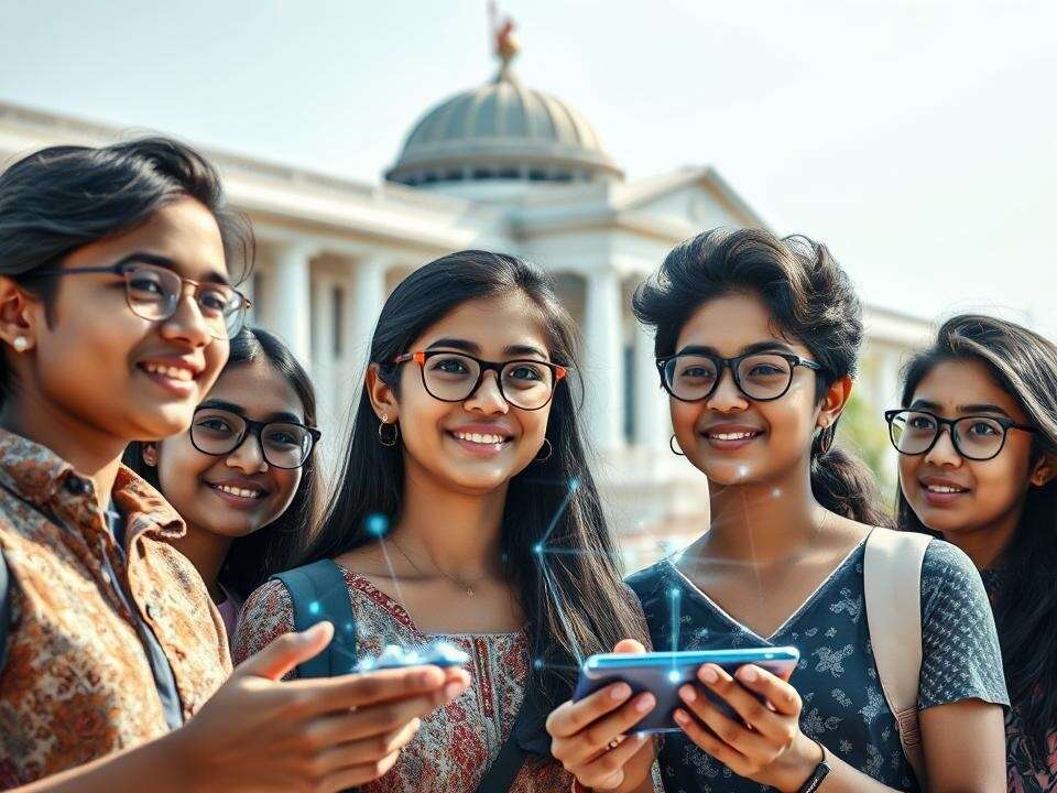 <p>Digital Leap in Indian Education</p>