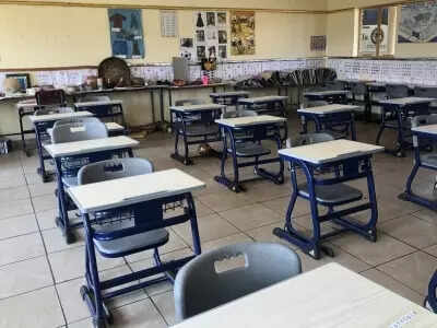 <p>By 2030, all classrooms are expected to be permanent structures</p>