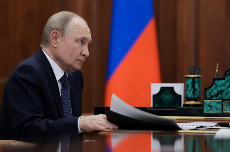 <p>Putin derided the sanctions as an unfriendly act, saying they would not significantly affect the Russian economy and talked up Russia's importance to the global market</p>