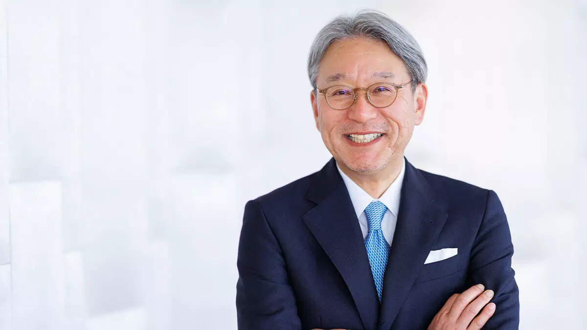 

<p>Honda global CEO Toshihiro Mibe</p>
<p>“/><figcaption class=