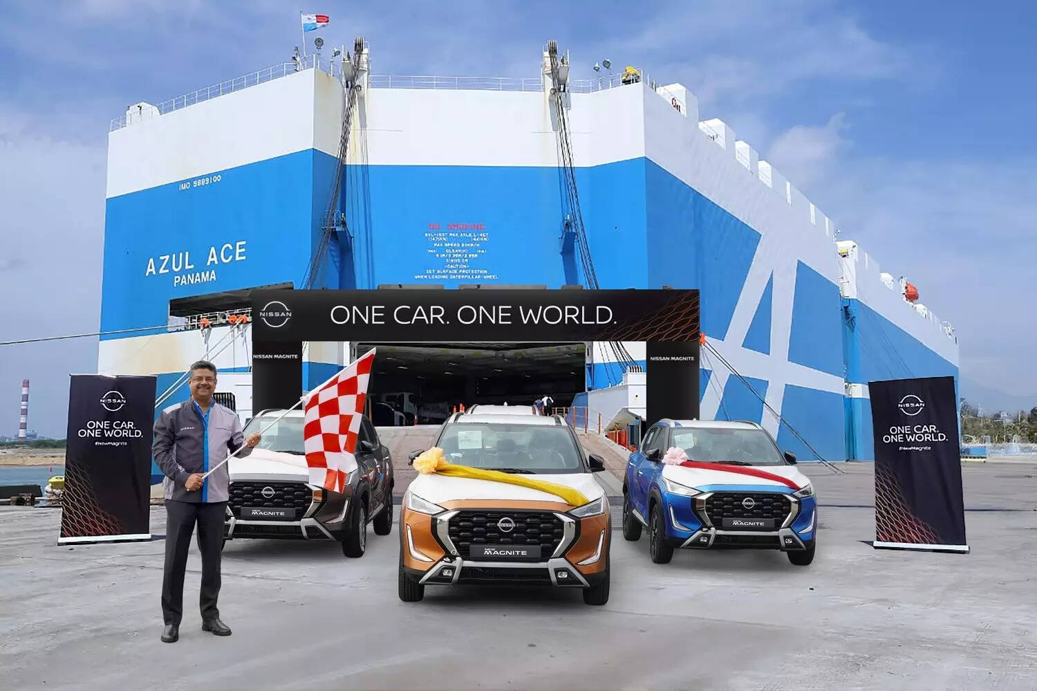 

<p>The company is also preparing for the launch of its new global C-SUV, the Nissan Tekton, in India next year, which will also be exported to select international markets.</p>
<p>“/><figcaption class=