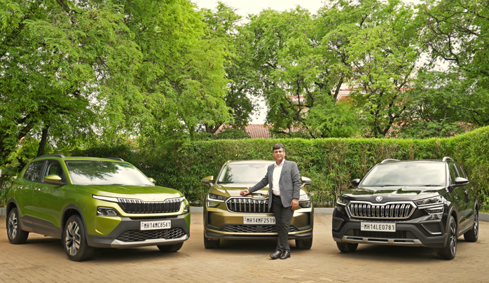 

<p>India also became the first global market where Skoda completed a full 100 per cent rebranding of its retail network with the updated corporate identity and design.</p>
<p>“/><figcaption class=