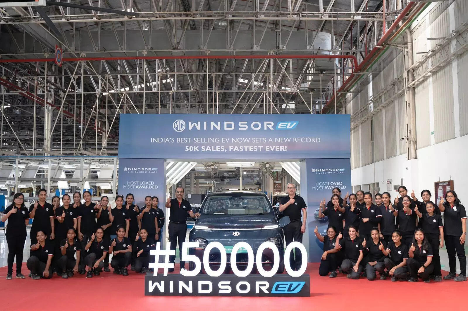 

<p>Windsor is part of its wider strategy to diversify its portfolio under the JSW MG Motor India joint venture, formed in 2023.</p>
<p>“/><figcaption class=