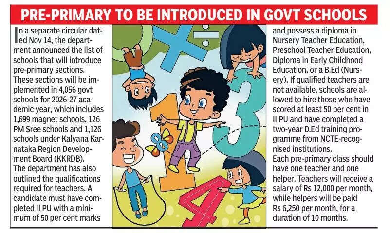 <p>To address the shortage, the department has planned to create a specific cadre for computer science instruction within KPS</p>