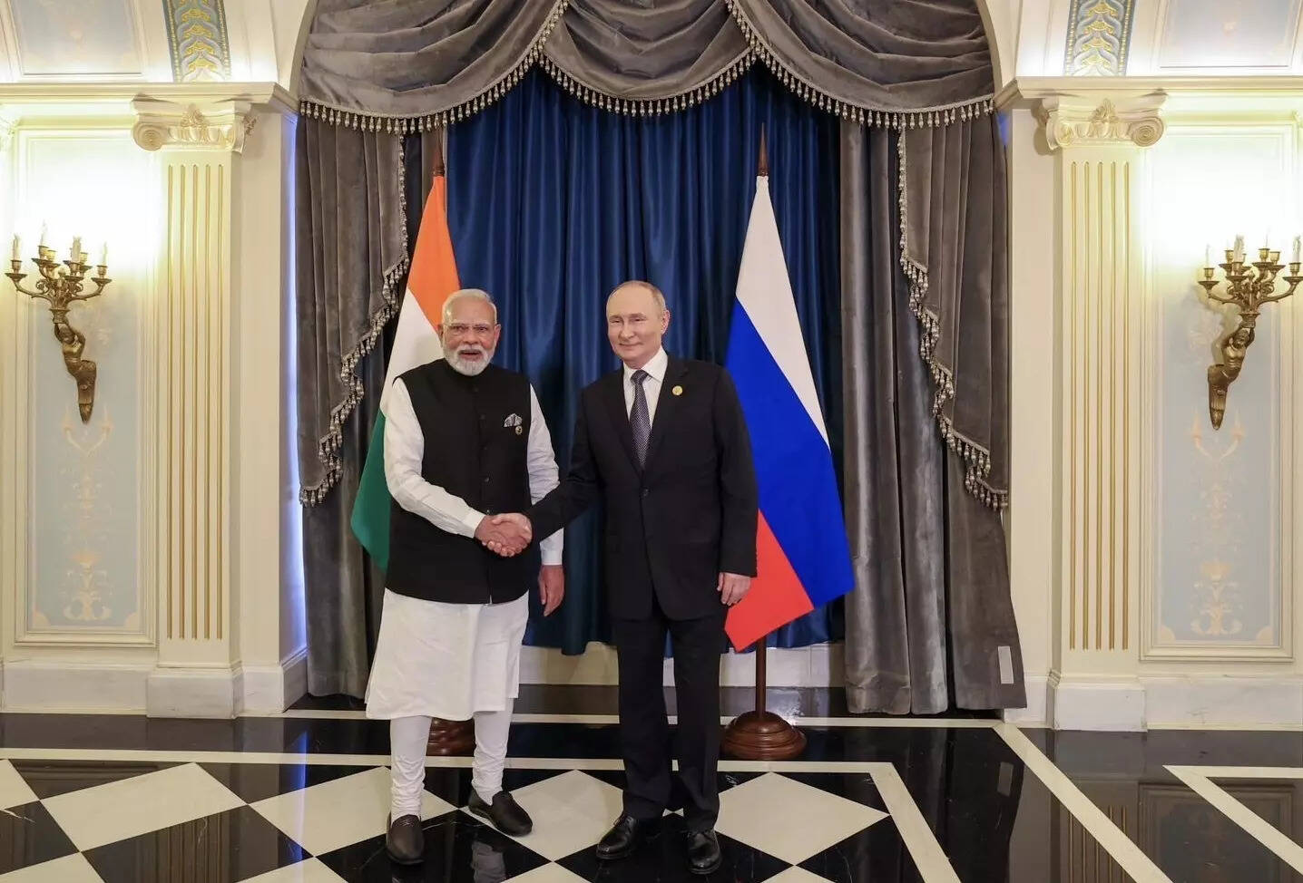 <p>PM Modi and President Putin</p>