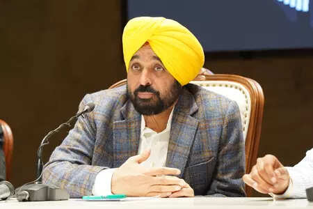 <p>Punjab Chief Minister Bhagwant Mann is leading a delegation to Japan and South Korea.</p>