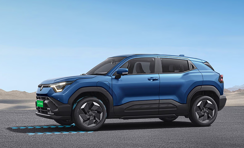 

<p>Maruti Suzuki e Vitara</p>
<p>“/><figcaption class=