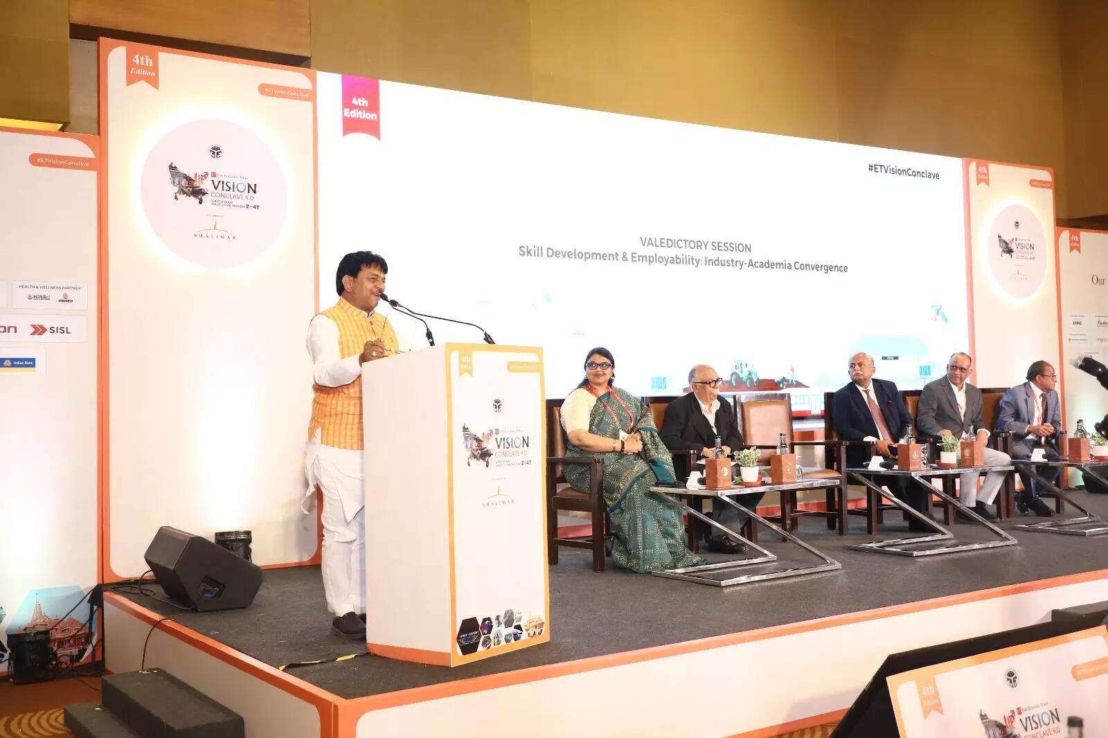 <p>Senior leaders and experts highlighted the state’s progress across real estate, healthcare, learning outcomes and skilling, while reinforcing the vision of a $6 tn state economy by 2047.</p>