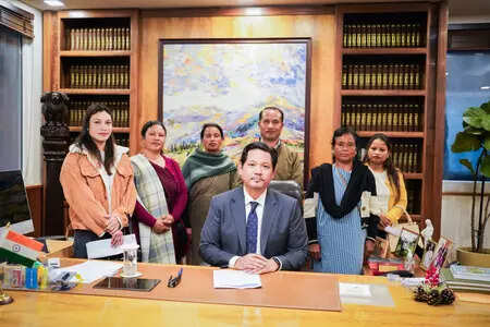 <p>Sangma also shared insights into Meghalaya's educational density</p>