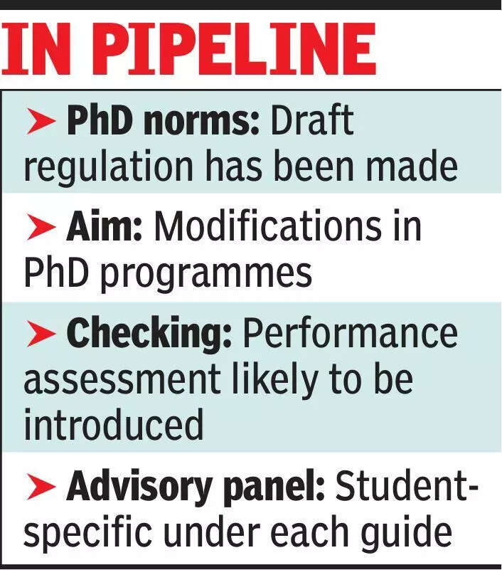 <p>There was another proposal to form a student-specific research advisory committee for each scholar under each guide</p>