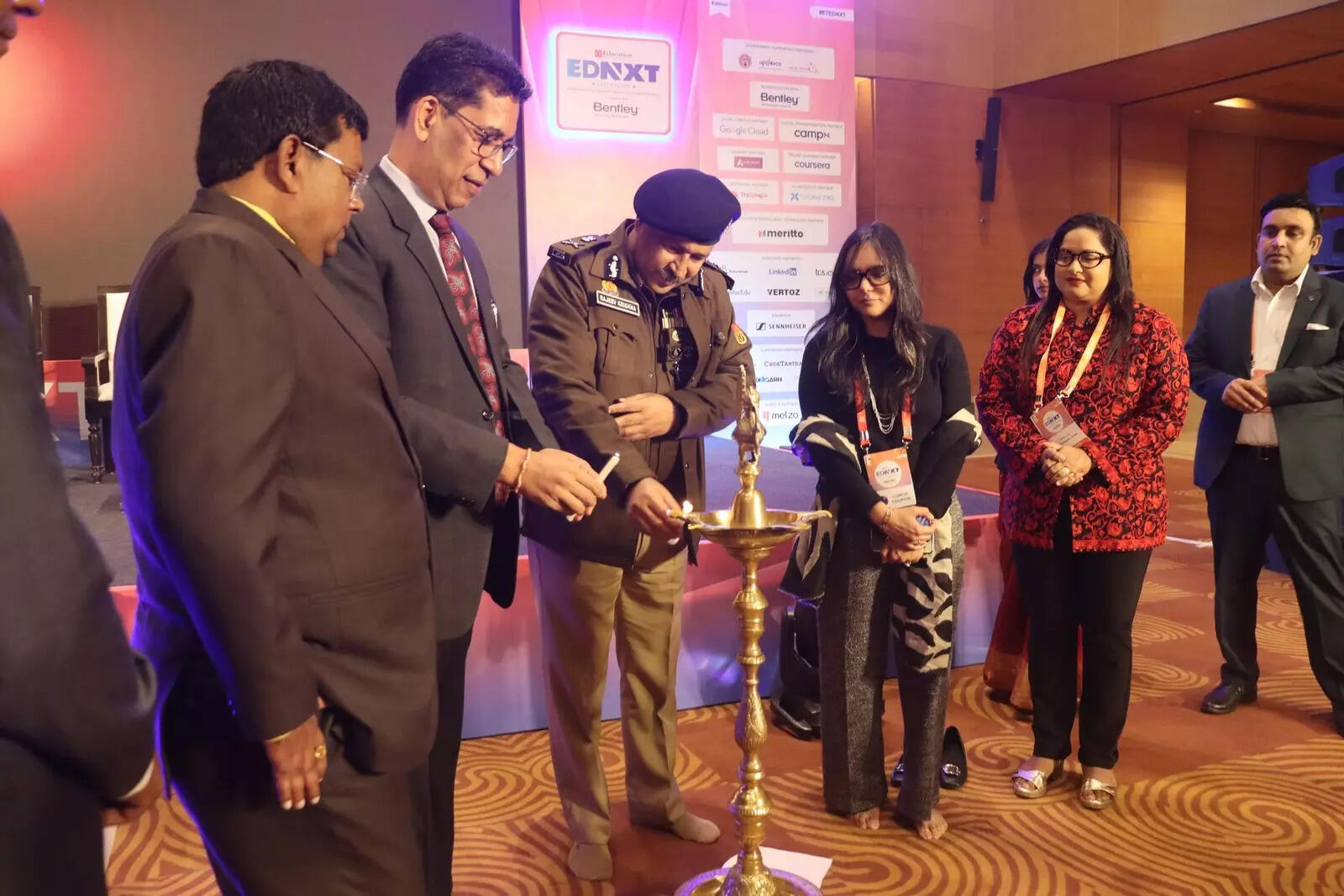 <p>Lamp Lighting Ceremony at EDNXT Lucknow 2025<span class