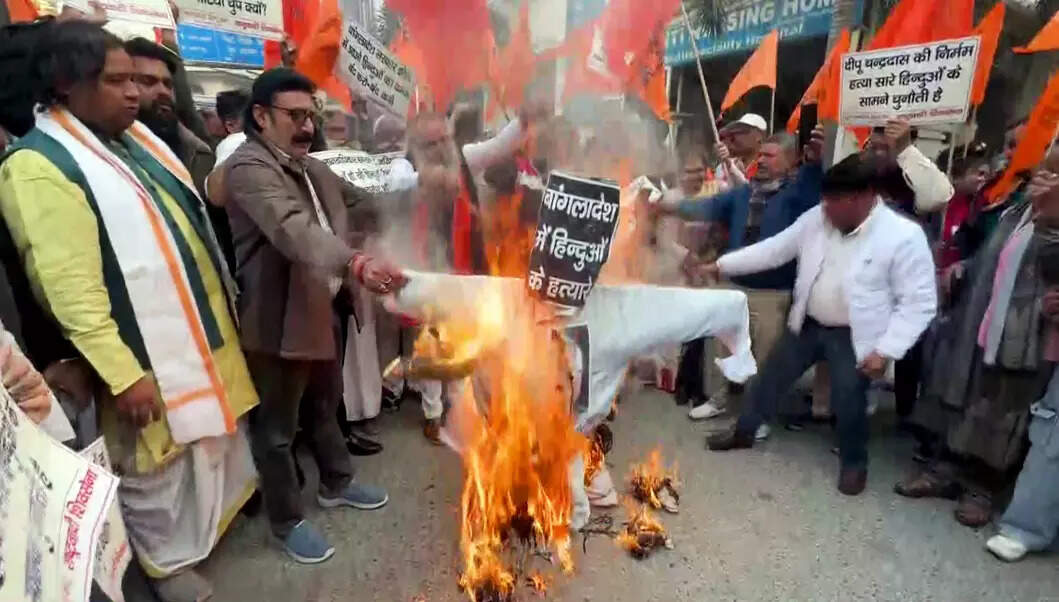 <p>The attack took place in southwestern Khulna city, days after the killing of prominent youth leader Sharif Osman Hadi</p>