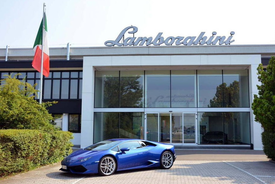 

<p>Lamborghini’s Sant’Agata Bolognese headquarters<em> (Picture credits- G</em><em>ranturismoevents</em><em>)</em></p>
<p>“/><figcaption class=
