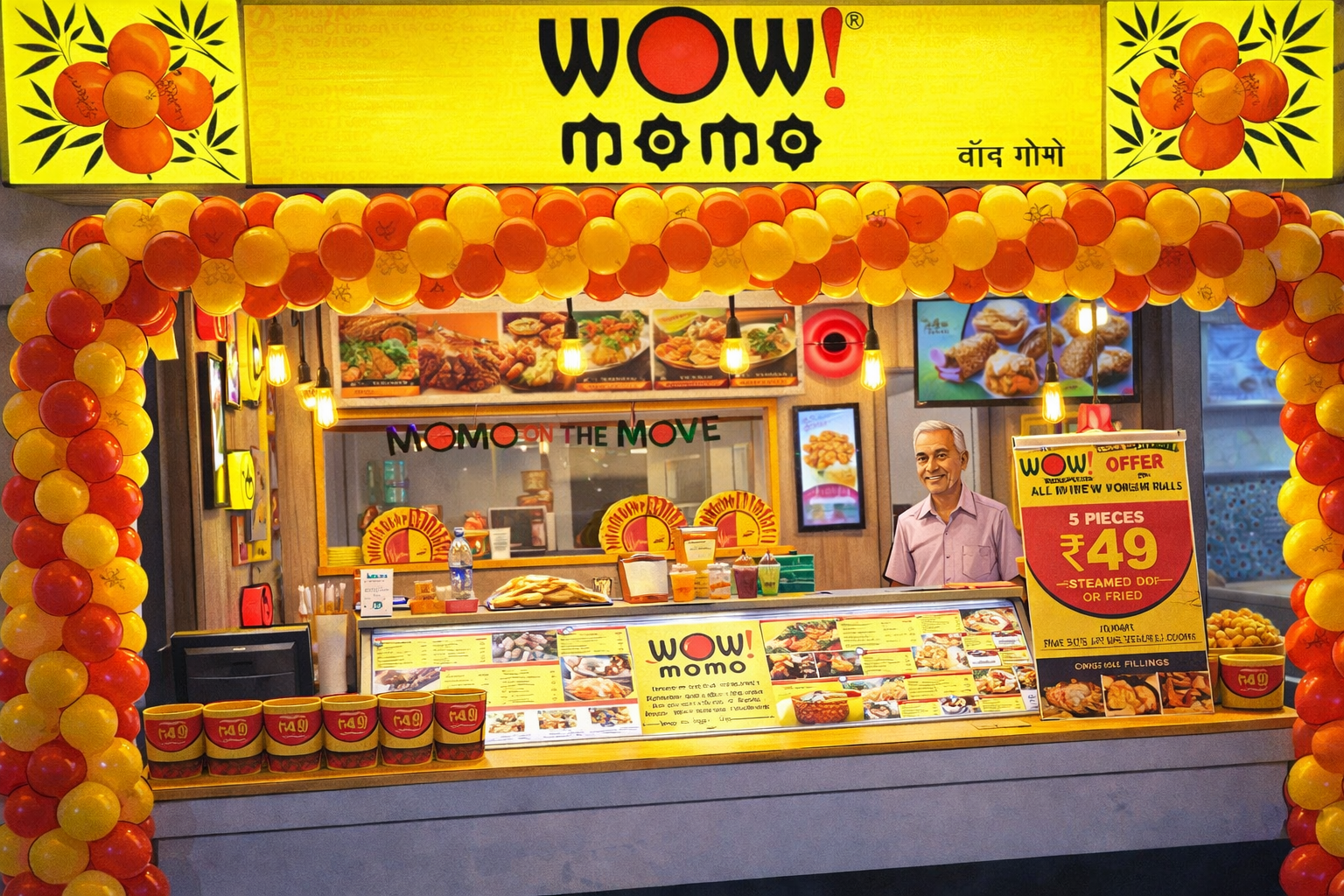 

<p>त्वरित सेवा रेस्तरां श्रृंखला वाह! मोमो फूड्स ने अनुभवी निवेशक मधुसूदन केला के नेतृत्व में ताजा फंडिंग से 75 करोड़ रुपये जुटाए हैं।</p>
<p>“/><figcaption class=