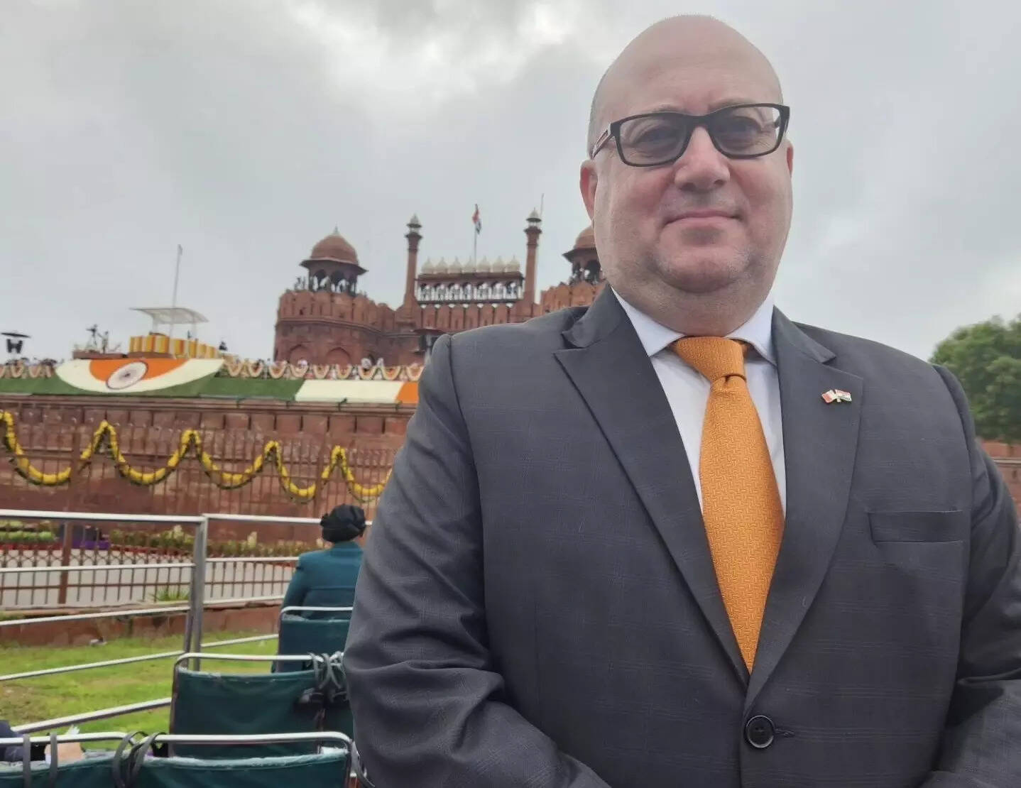 <p>High Commissioner Reuben Gauci</p>