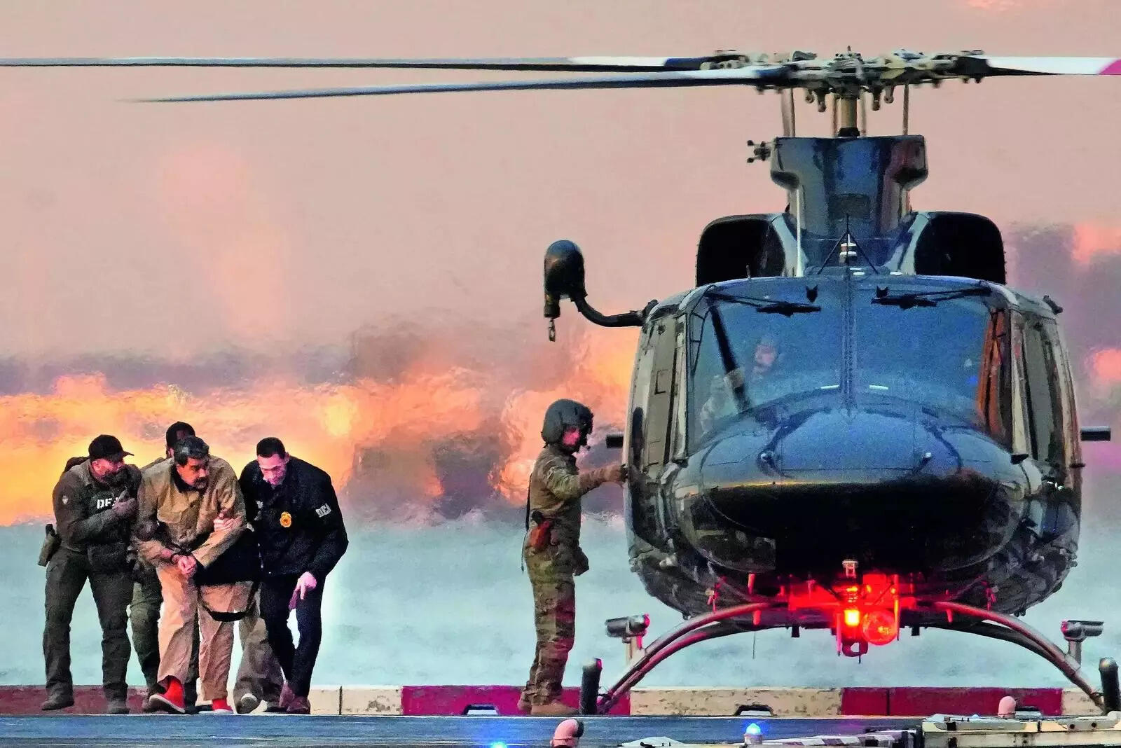 <p>Nicolás Maduro pleaded not guilty to federal drug trafficking charges, declaring himself 