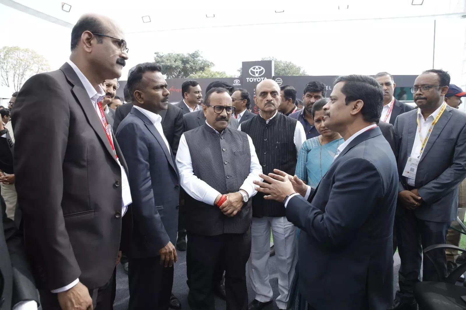 

<p>In addition to product showcases, TKM conducted a session on Toyota culture for representatives from industry and educational institutions. </p>
<p>“/><figcaption class=