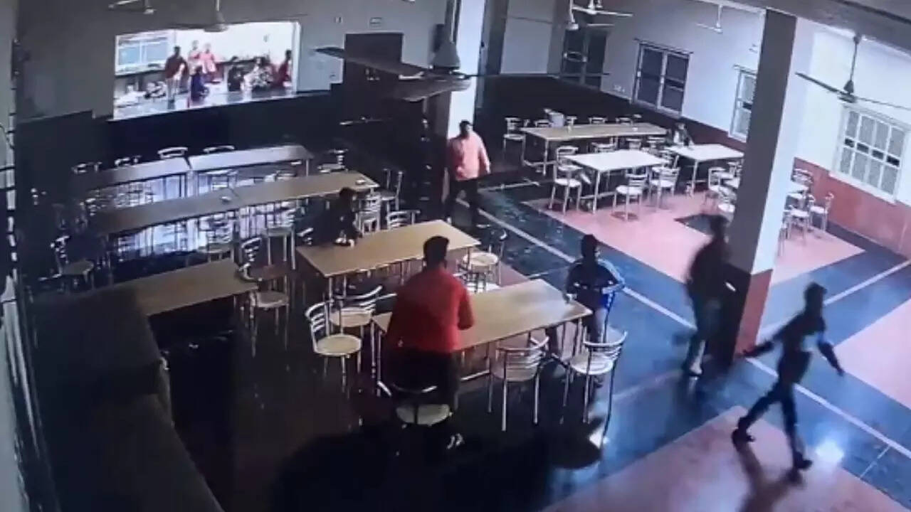 <p>The situation escalated when the duo climbed onto the mess platform and chased Agarwal with a knife. The student managed to escape and reach his friends, though the accused allegedly continued to threaten his life.</p>