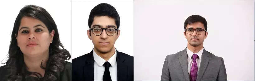 <p>Aparna Mehra partner at Trilegal, Karan Arora and Kshitij Sharma senior associates at Trilegal </p>