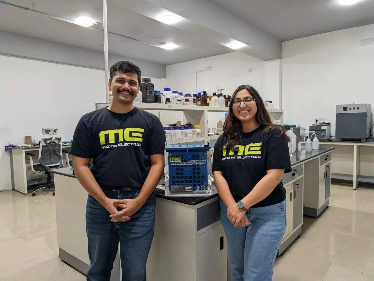 

<p>संस्थापक, एलआर प्रियांश मोहन, स्तुति कक्कड़- माइन इलेक्ट्रिक।</p>
<p>“/><figcaption class=