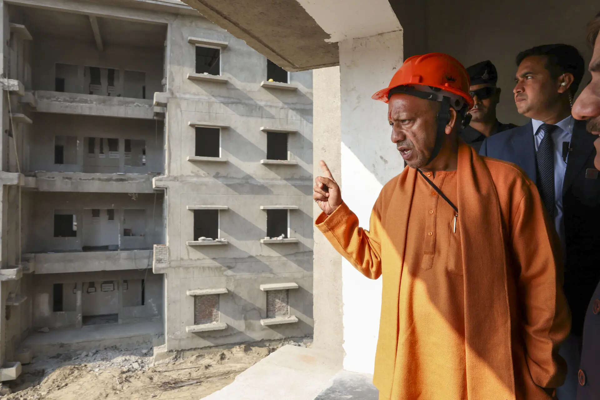 <p>Talking to reporters after the inspection, the chief minister said that over the past decade, there has been a significant change in both the mindset and the system related to sports in the country</p>