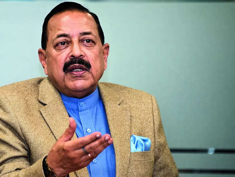 <p> Jitendra Singh, Minister of state for Departments of Atomic Energy, Space, S&T, PMO and Personnel Training.</p>