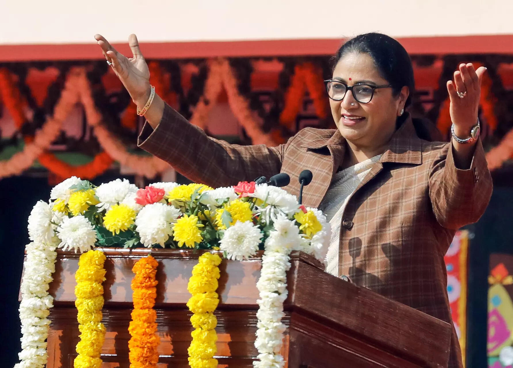 <p>Delhi Chief Minister Rekha Gupta</p>