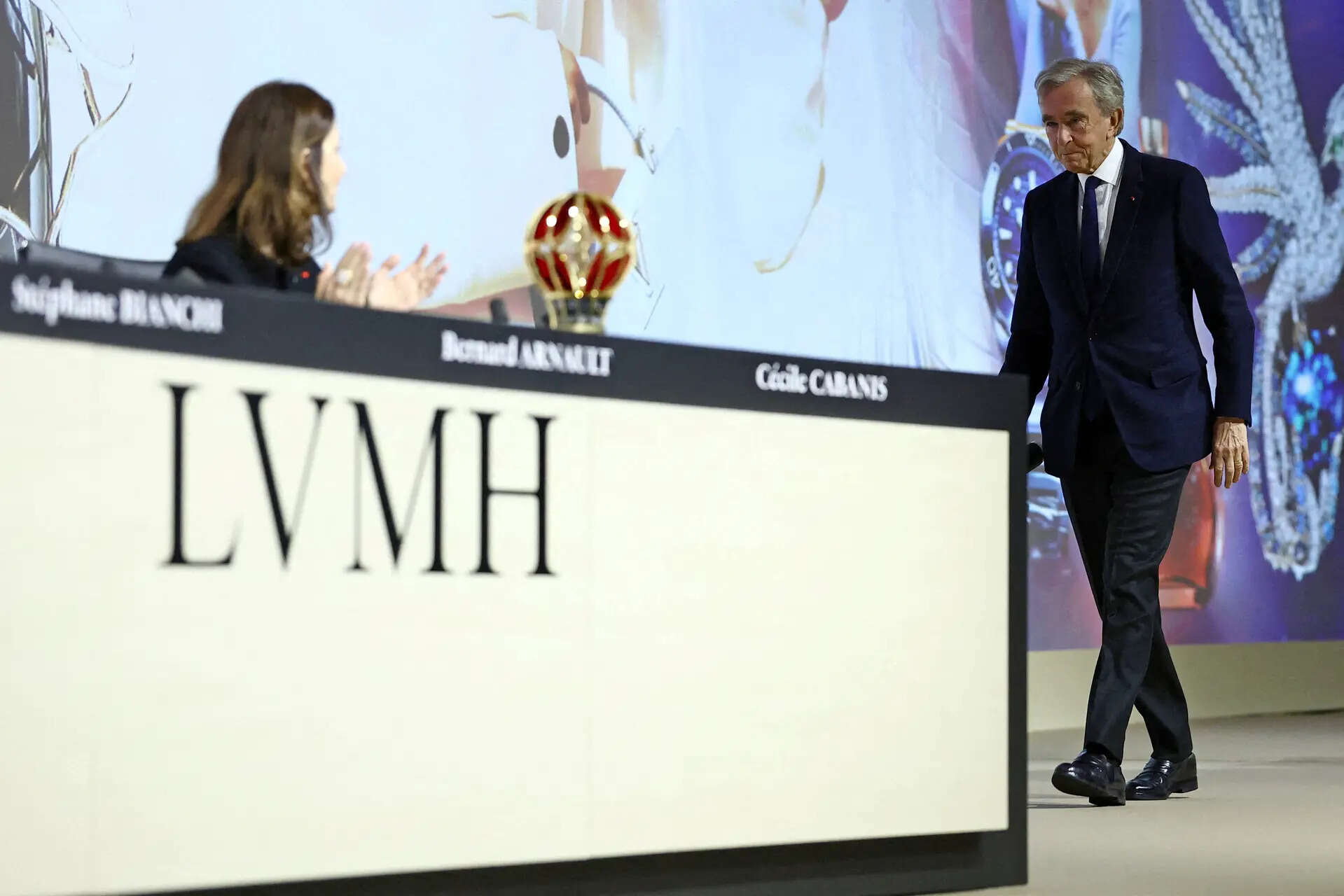 FILE PHOTO: Bernard Arnault, Chairman and CEO of LVMH Moet Hennessy Louis Vuitton