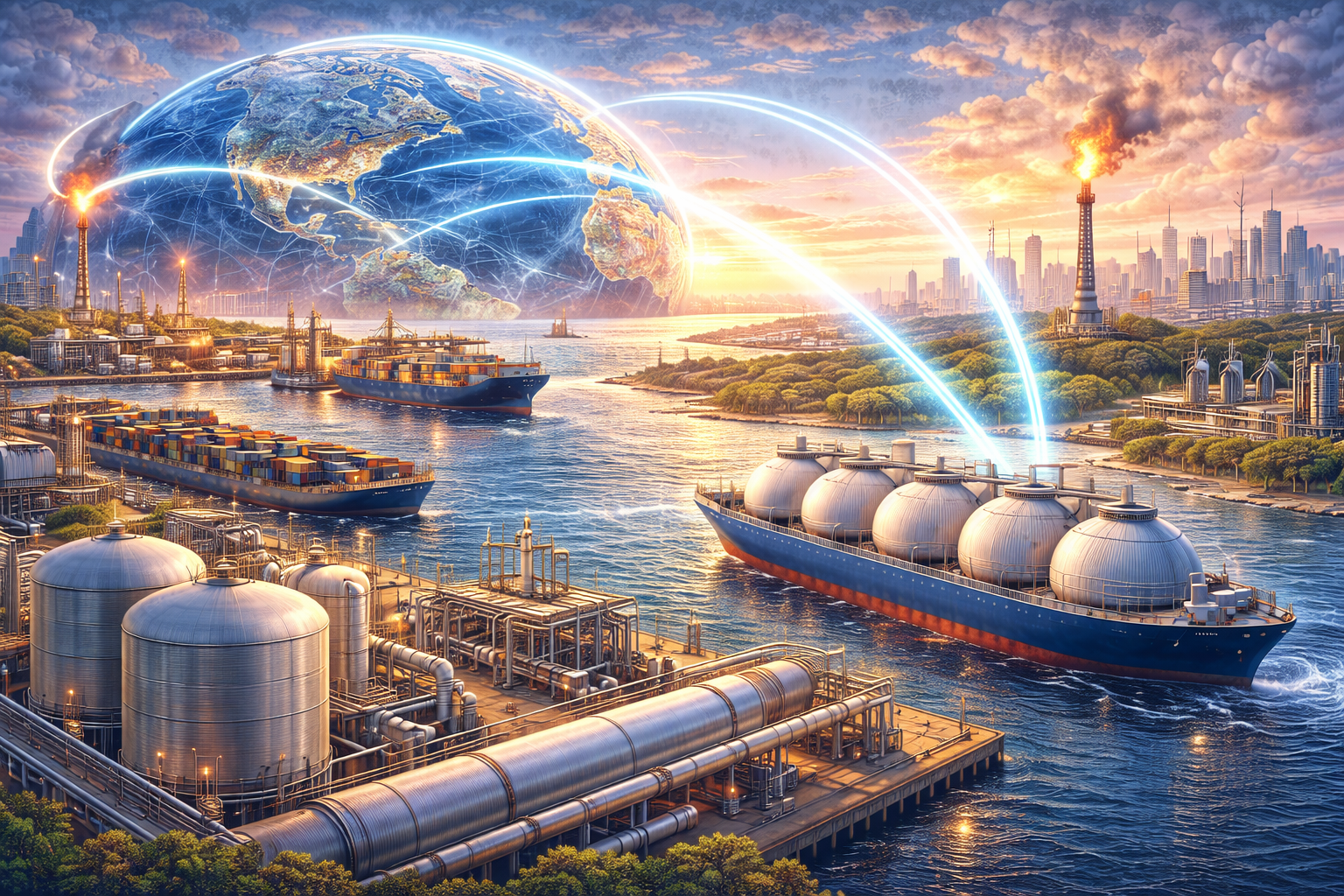 <p>New gas supply expected from the US and Qatar over the next 1.5 years months.</p>