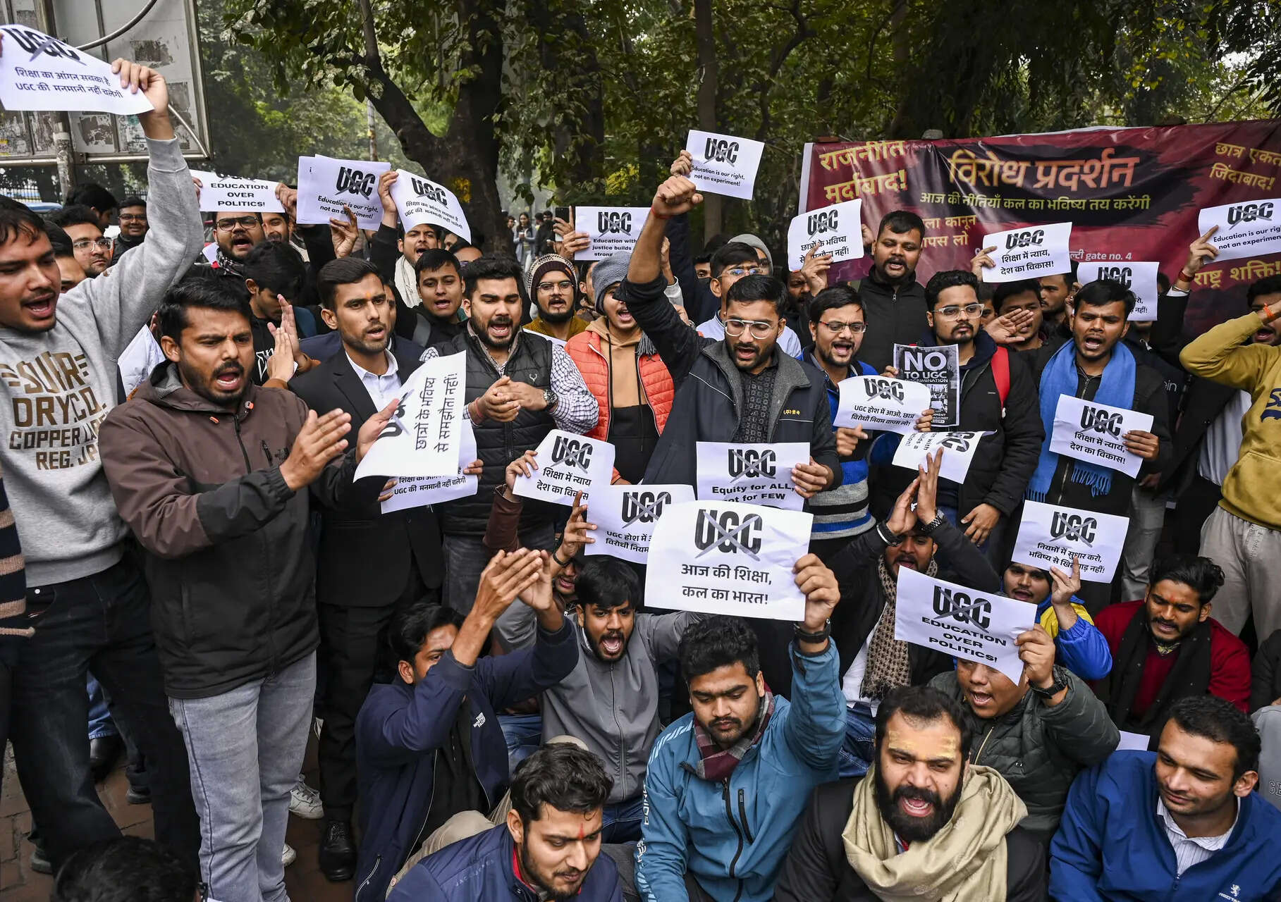 <p>Alokit Tripathi, a PhD student, urged the university to support the demand for a rollback formally. 