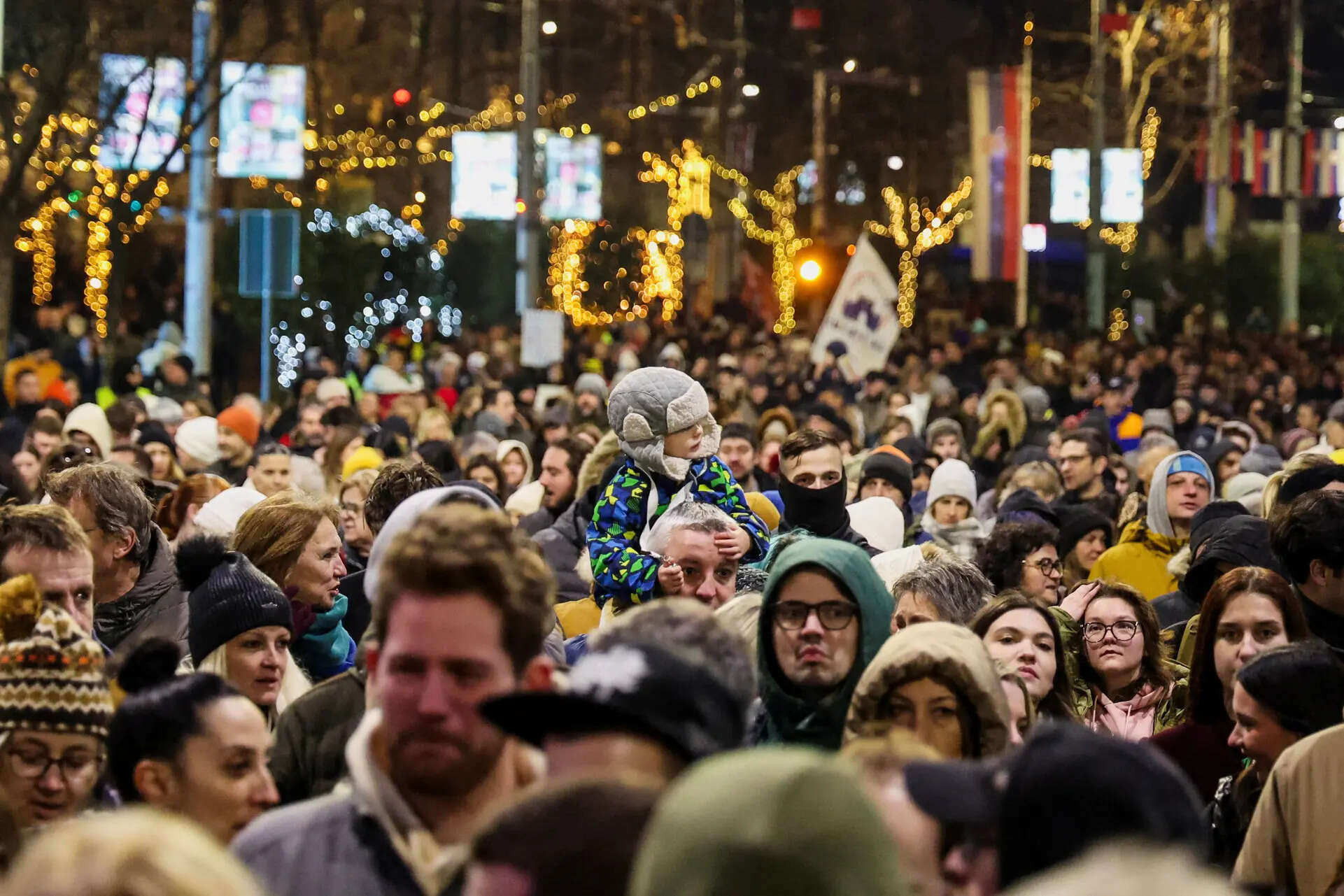 <p>The student-led demonstrations were sparked by the collapse in the northern city of Novi Sad of a concrete railway station canopy that killed 16 people in November 2024.<br></p>