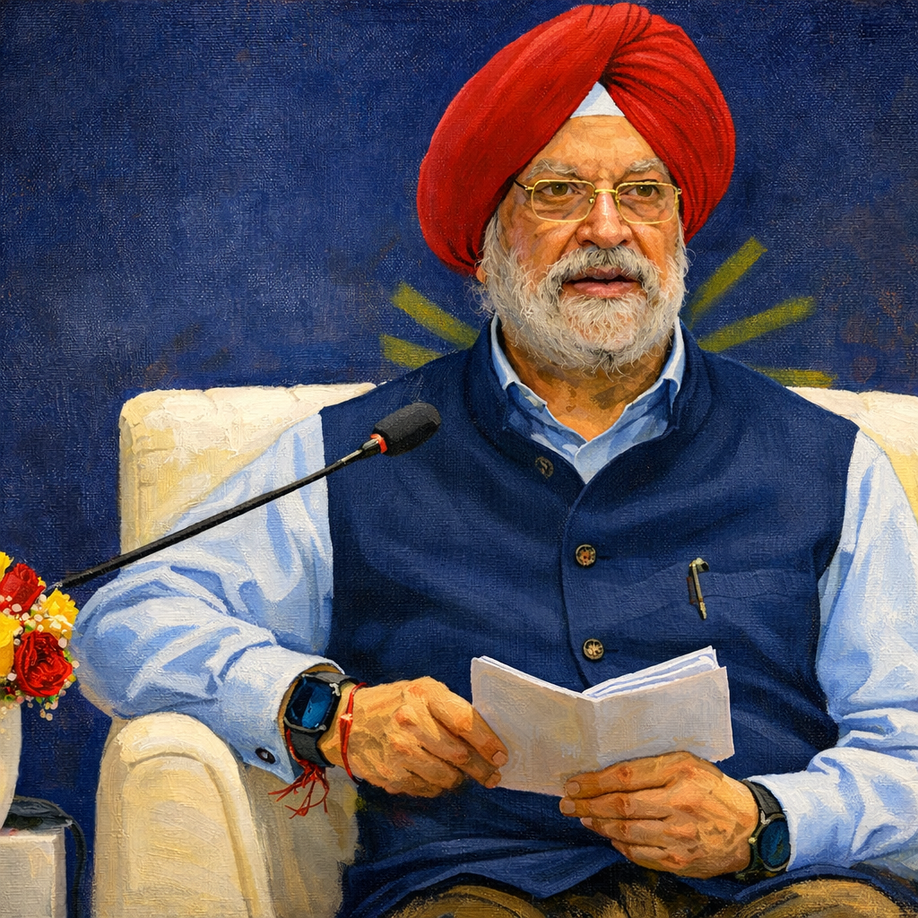 <p>Hardeep Singh Puri</p>