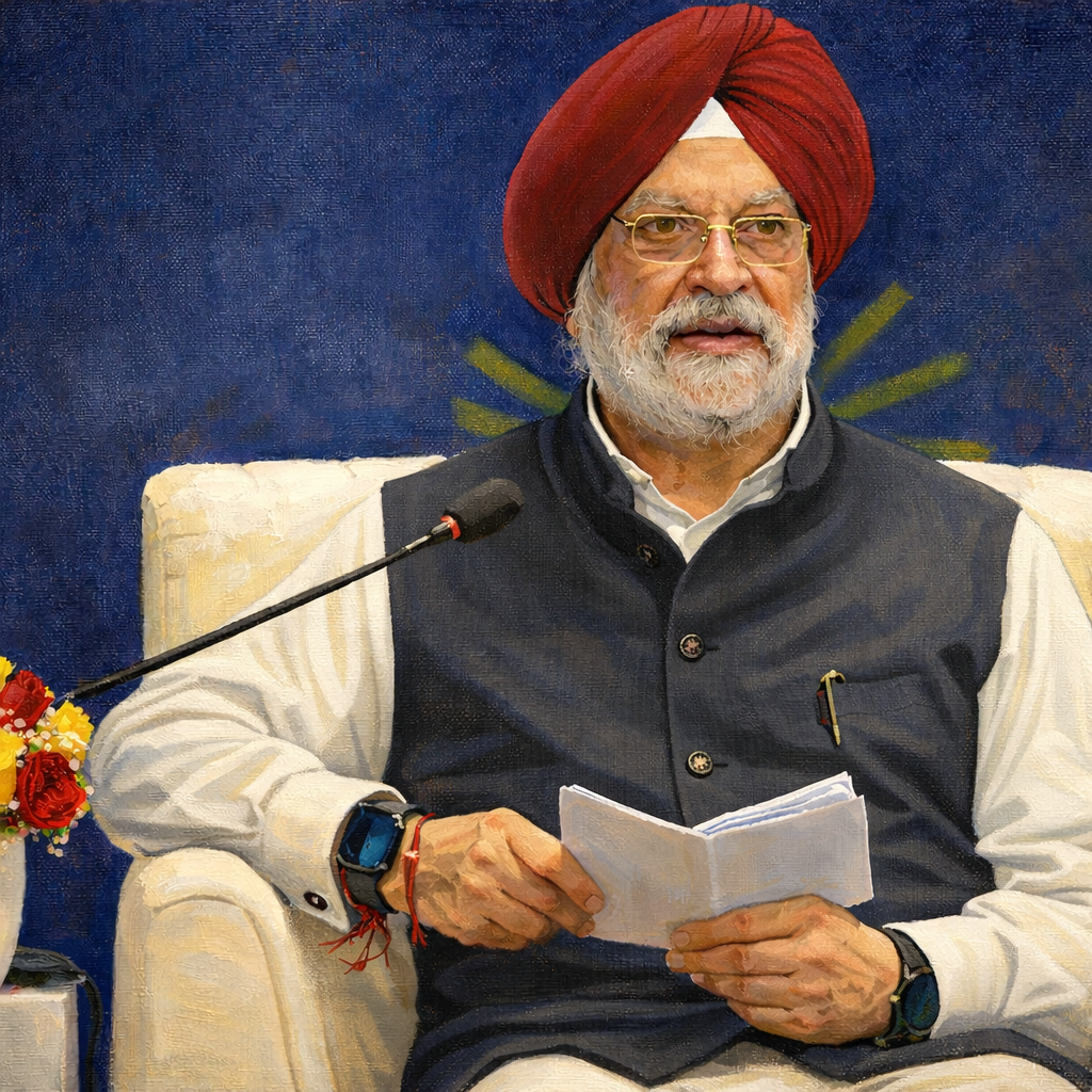 <p>Hardeep Singh Puri</p>