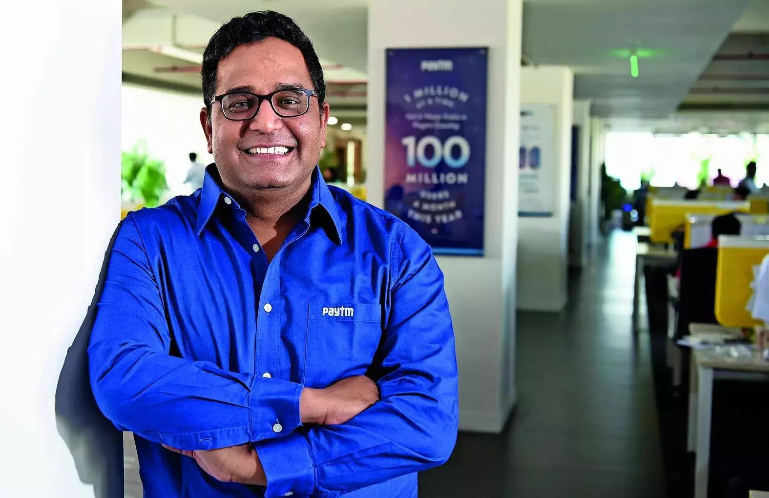 <p>Founder, MD, and CEO of One97 Communications Ltd.</p><p>“><figcaption class=