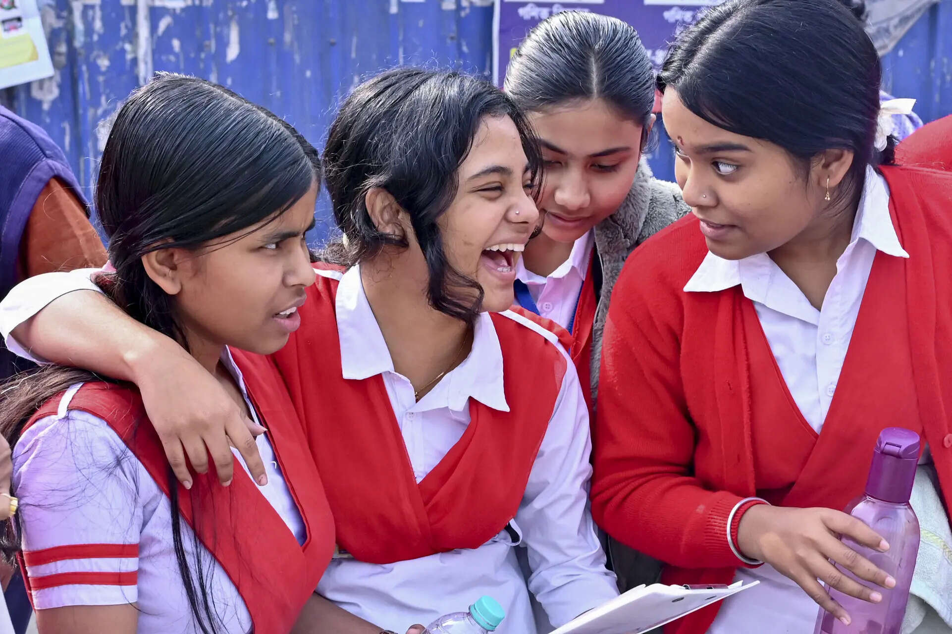 <p>The class 10 exams began at 9.45 am and will continue till 1 pm, while the class 12 exams will begin at 2 pm and end at 5.15 pm</p>