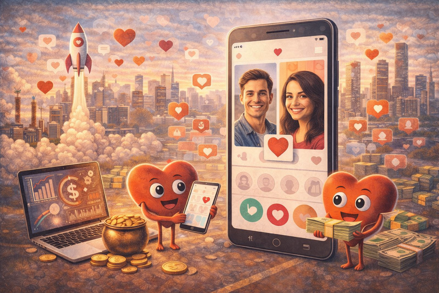 <p>Dating app Ditto, a new iMessage-based platform, has secured $9.2 million in seed funding.</p><p>“><figcaption class=