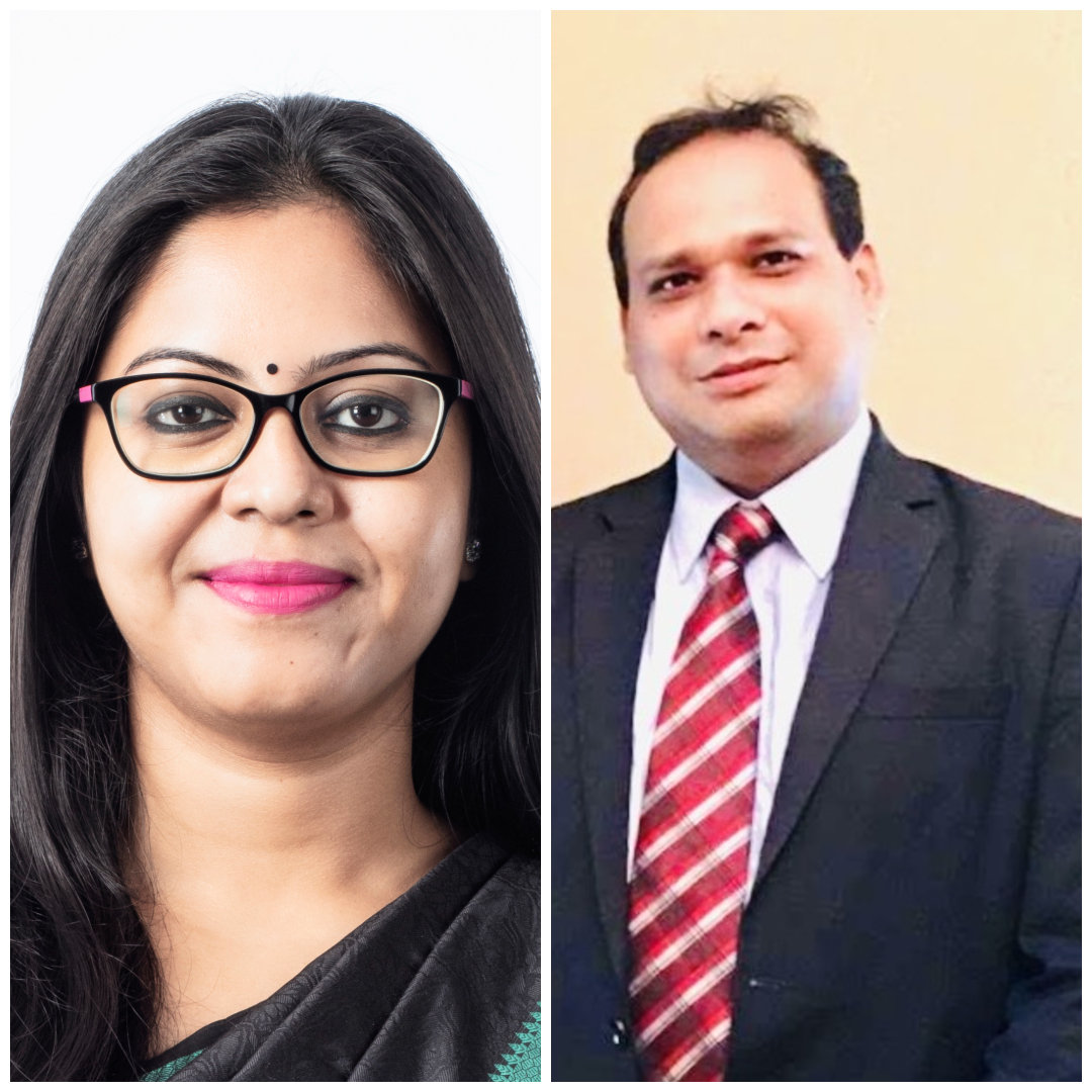 Srejita Nandy (Left) and Rahul Mazumdar (Right)