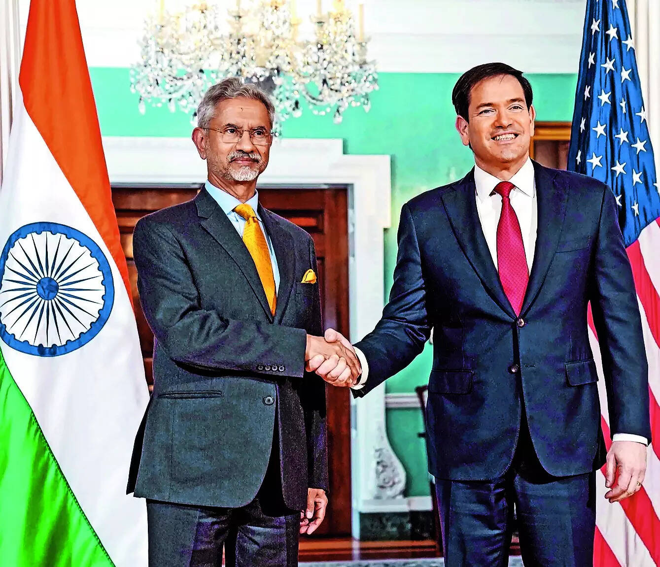 <p>External affairs minister S Jaishankar met US secretary of state Marco Rubio in Washington on Tuesday.<br></p>