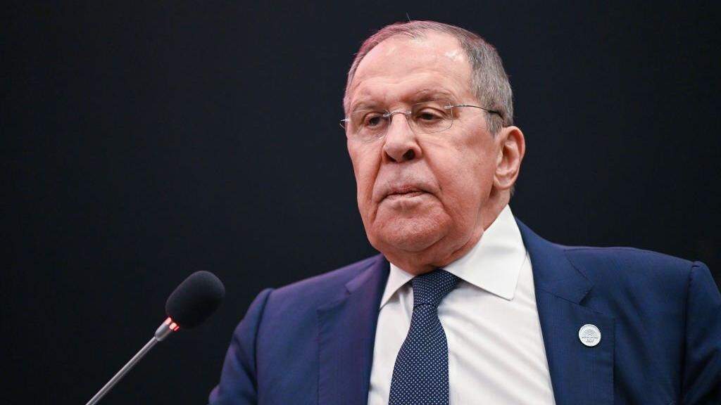 <p>Russian Foreign Minister Sergei Lavrov </p>