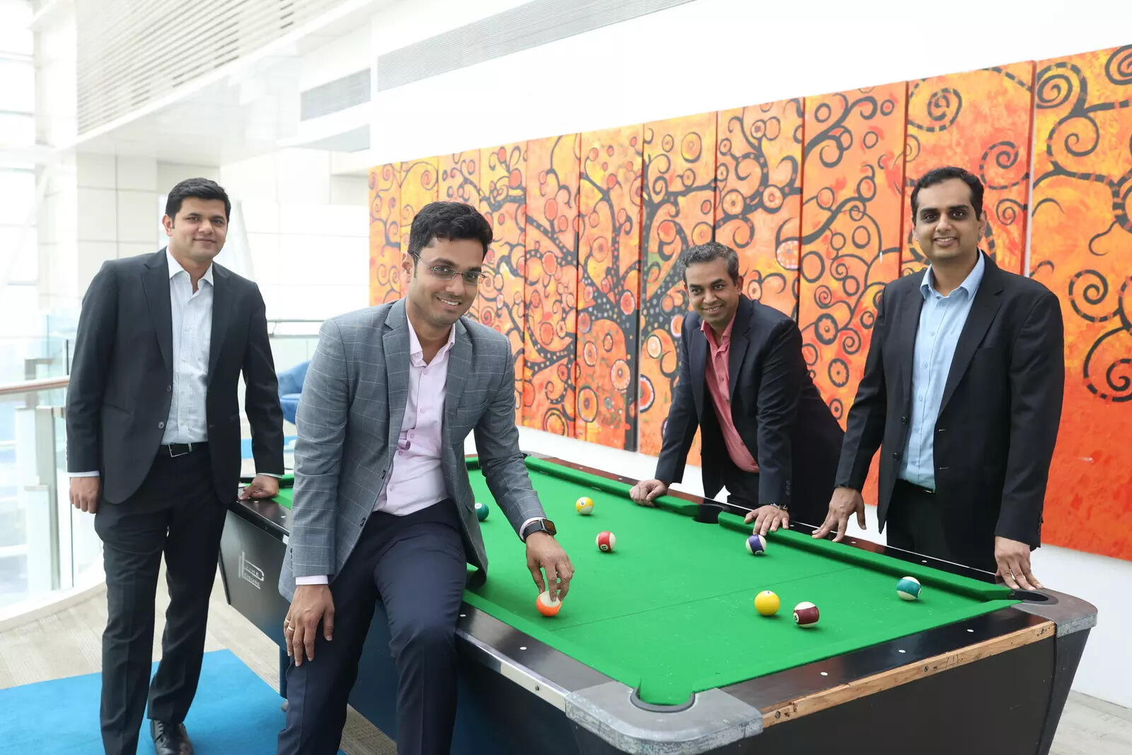 <p>(L-R) Rohit Mantri, Vijay Dhanuka, Prakash Bagla, Vinit Mehta.</p><p>“><figcaption class=