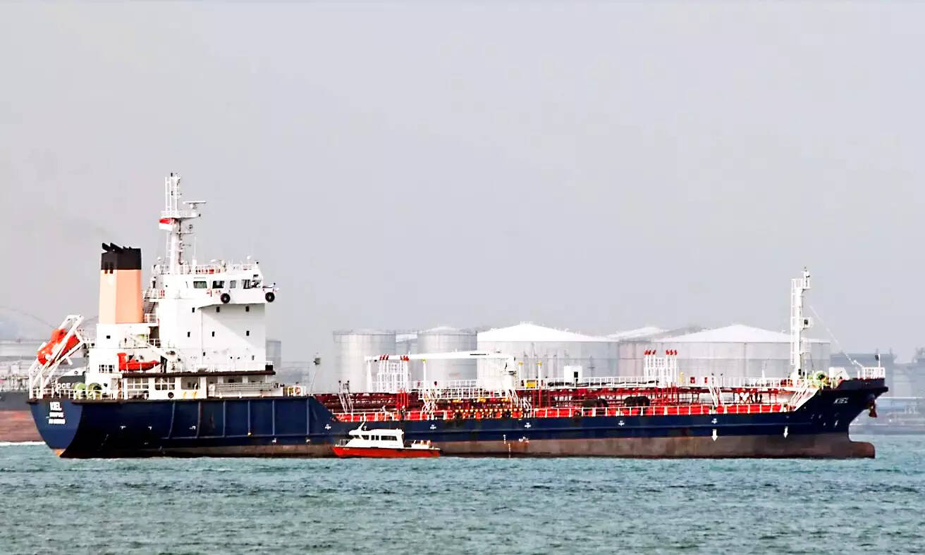 <p>Indian coastal authorities seized three US-sanctioned tanker ships linked to Iran. The vessels, Stellar Ruby, Asphalt Star, and Al Jafzia, were intercepted near Mumbai.</p>