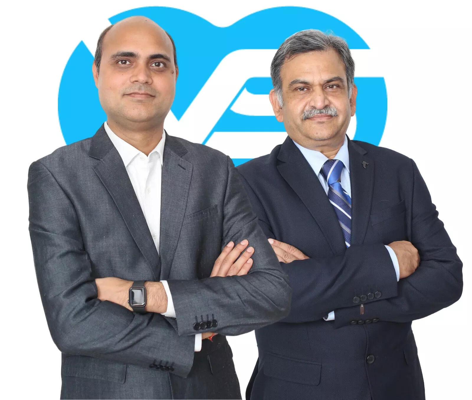 <p>(L-R) Pratap Narayan Singh, Co-founder & CTO, Rakesh Malik, Co-founder & CEO, Vervesemi.</p><p>“><figcaption class=
