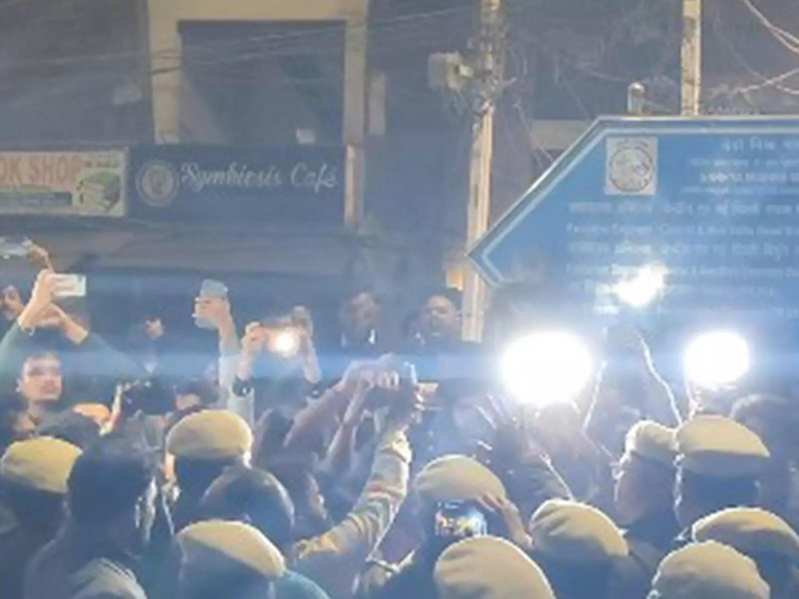 <p>No police case has been recorded but cops said they were keeping a watch on proceedings and collecting video footage</p>