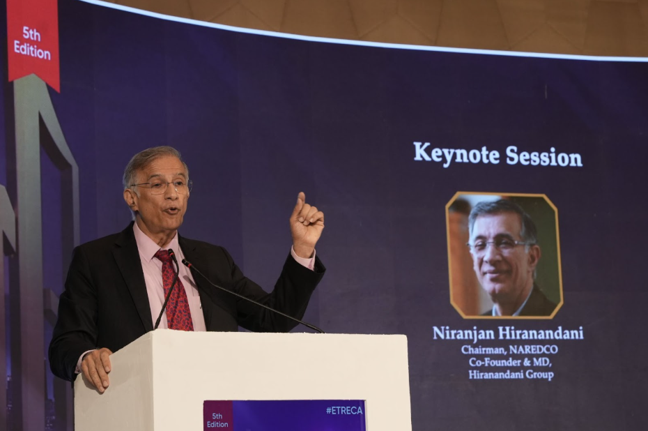 Hiranandani described real estate as a central pillar of India’s growth story.