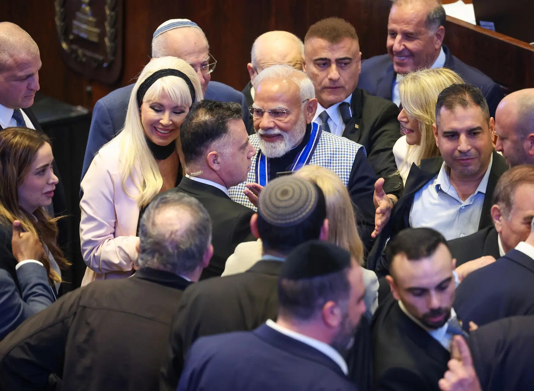 <p>PM Modi in Israel</p>