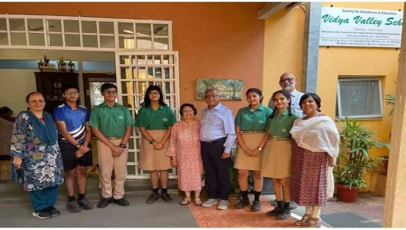 <p>The winning team comprises Krishiv Jethwani, Aadya Veshvikar, Aarya Kadam, Aarini Dubey and Rudra Nagarkar</p>