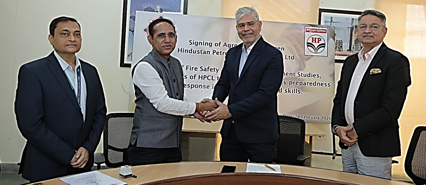 <p>Hindustan Petroleum Corporation Ltd (HPCL) on Friday signed an agreement with the Institute of Fire, Safety & Disaster Management Studies (IFSDMS)</p>