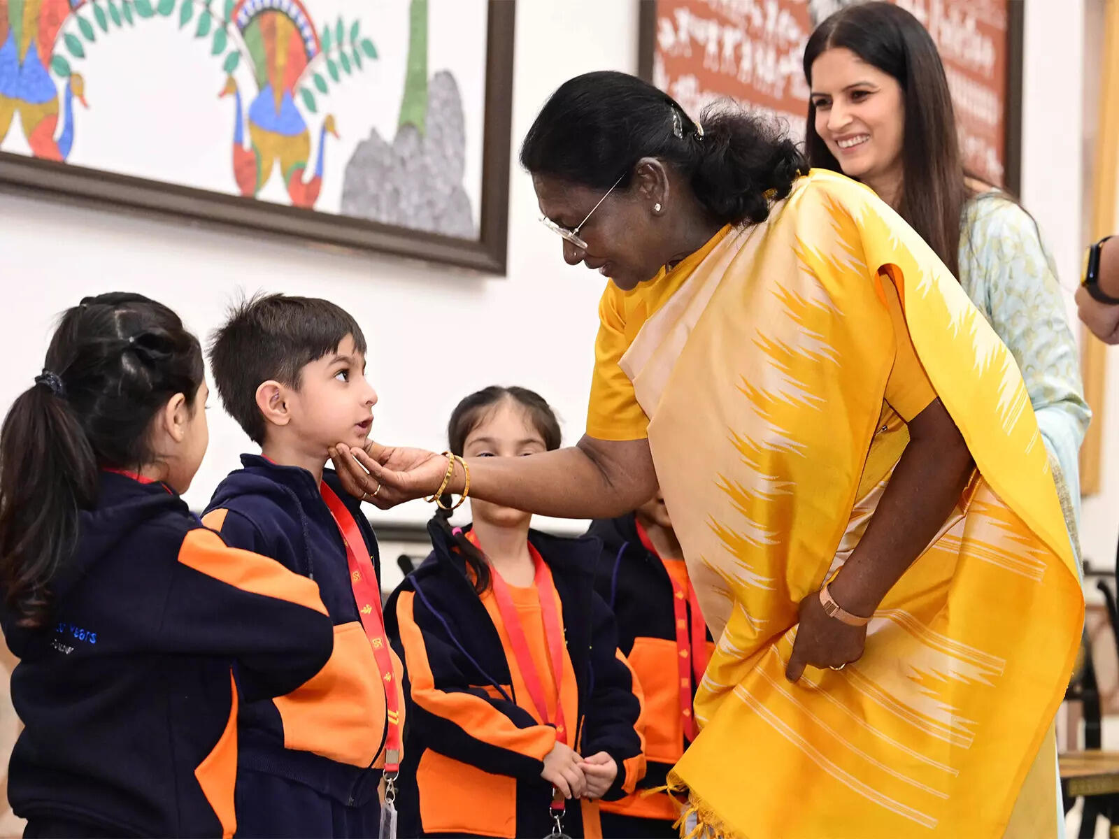 <p>She said that a safe and bright future for children is not solely the responsibility of the government, but a shared responsibility of all</p>