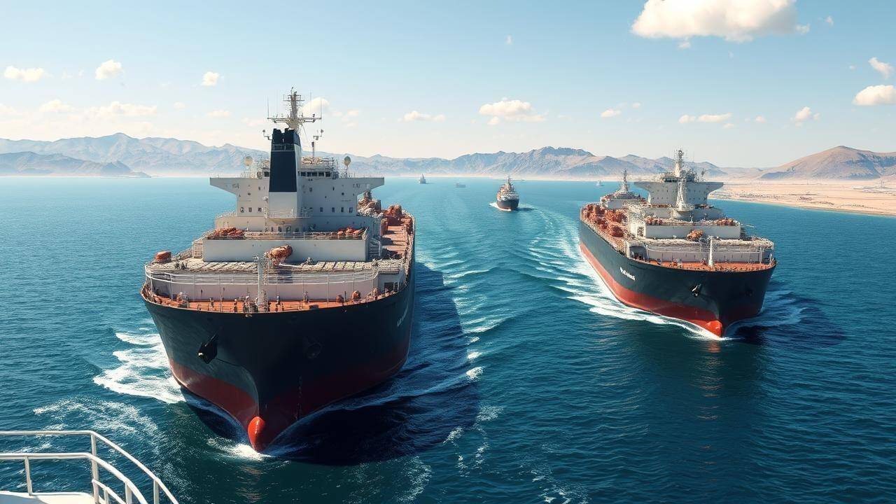 <p>Over 1.67 million tonnes of crude oil, LPG, and LNG are stranded on 22 Indian-flagged ships in the Persian Gulf, awaiting passage through the Strait of Hormuz. </p>