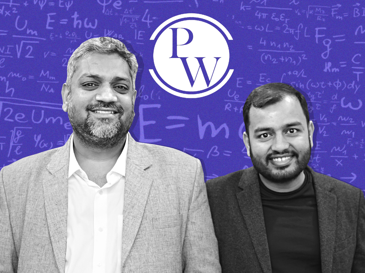 <p>Physicswallah founders Pareetk Maheshwari and Alakh Pandey</p>